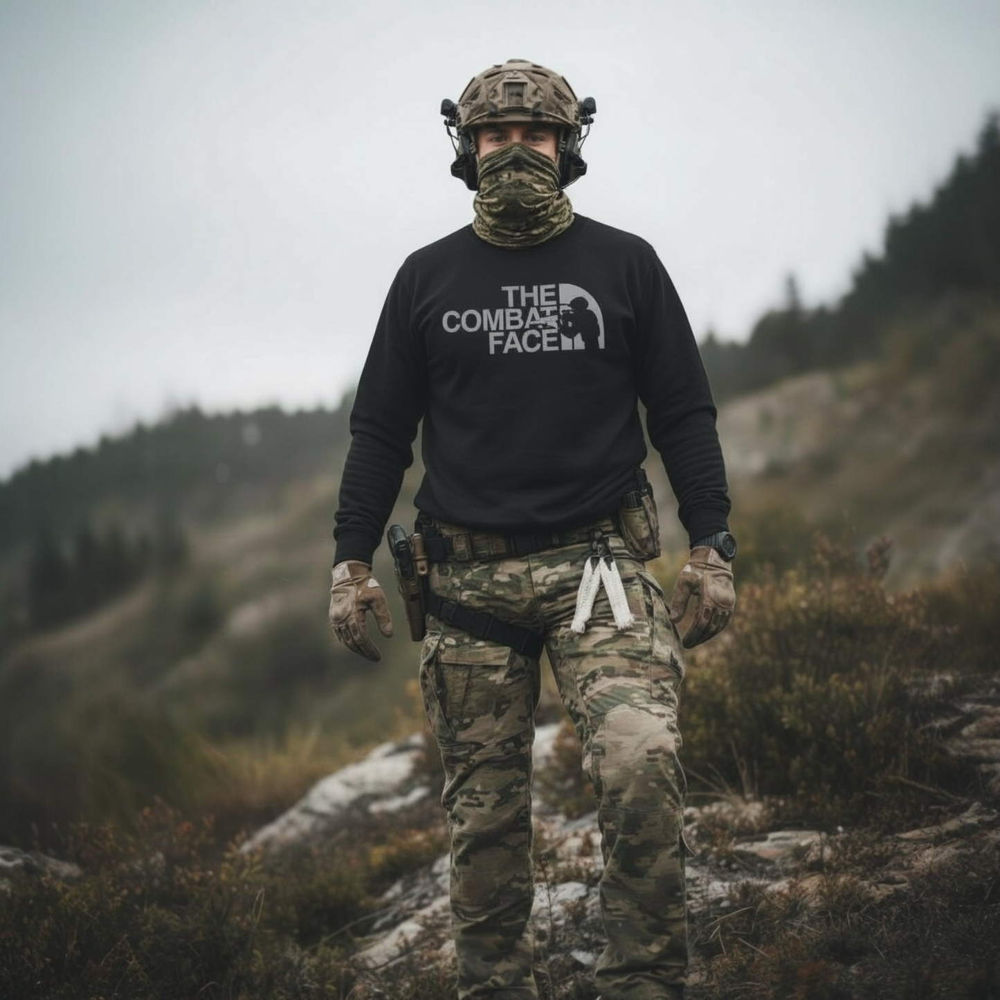 The Combat Face Блузон